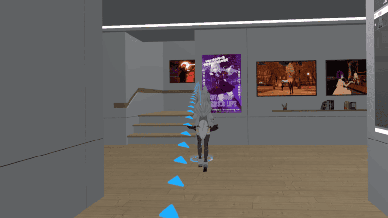 VRChat 三人称 ホロポート移動